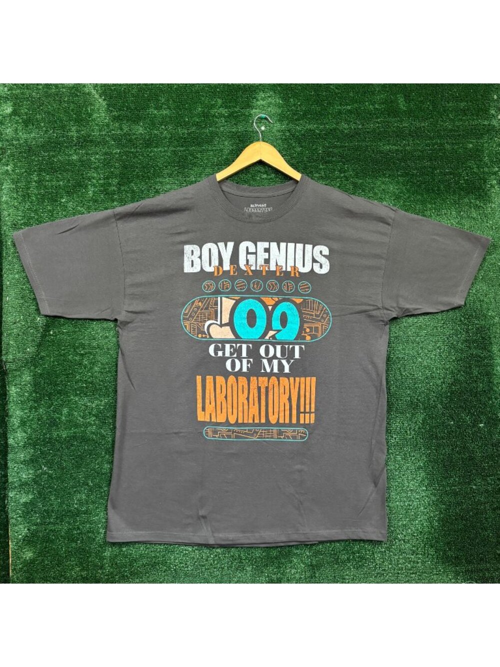 Cartoon Network Dexter's Laboratory Boy Genius Dexter T-Shirt Size XXL